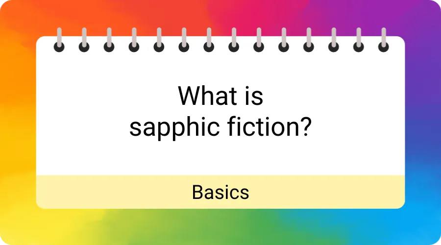 What is sapphic fiction?